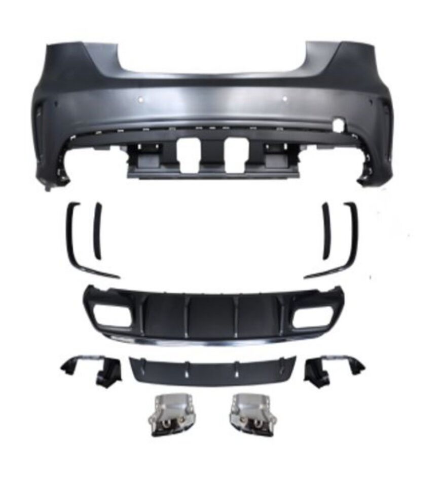 Mercedes A Serisi W176 A45 Amg Arka Tampon Set 2013-2018 Arası Uyumlu