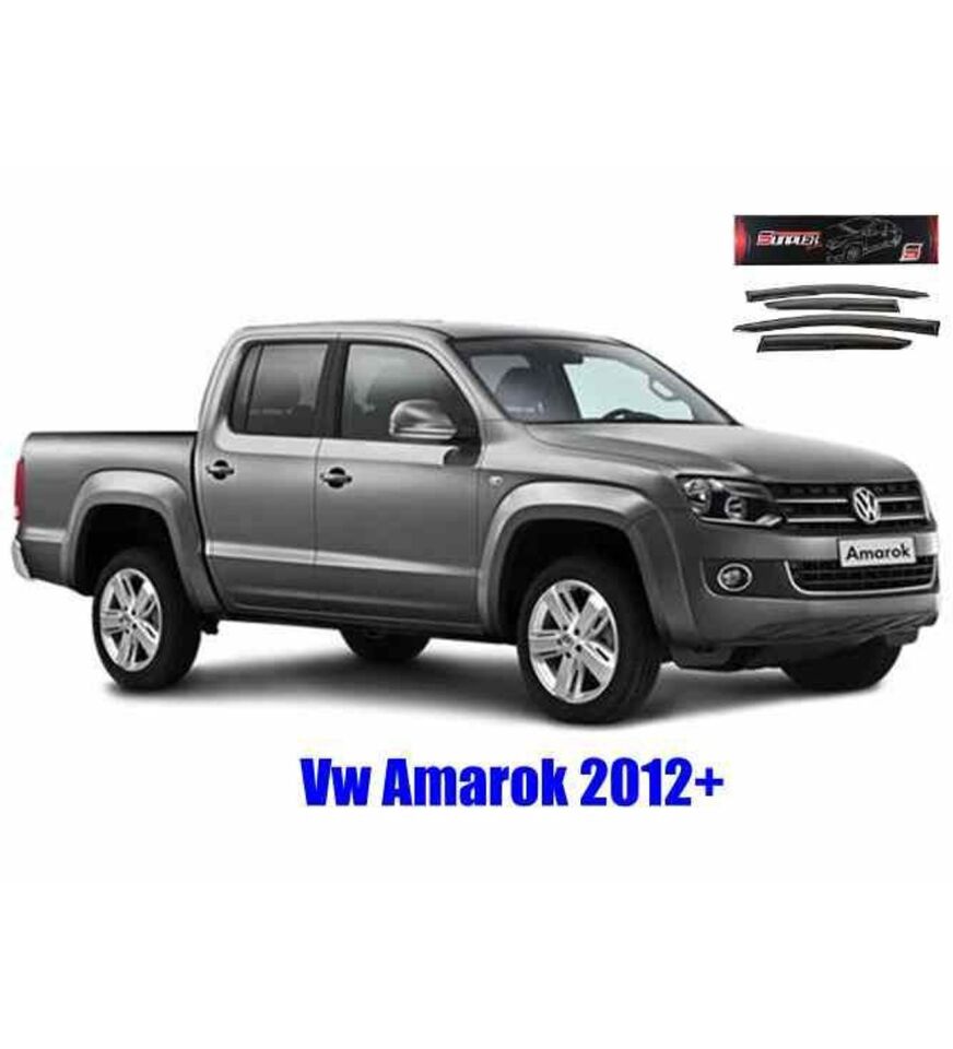 Vw Amarok Mugen Cam Rüzgarlığı 2012-2022 arası 4'lü Sunplex