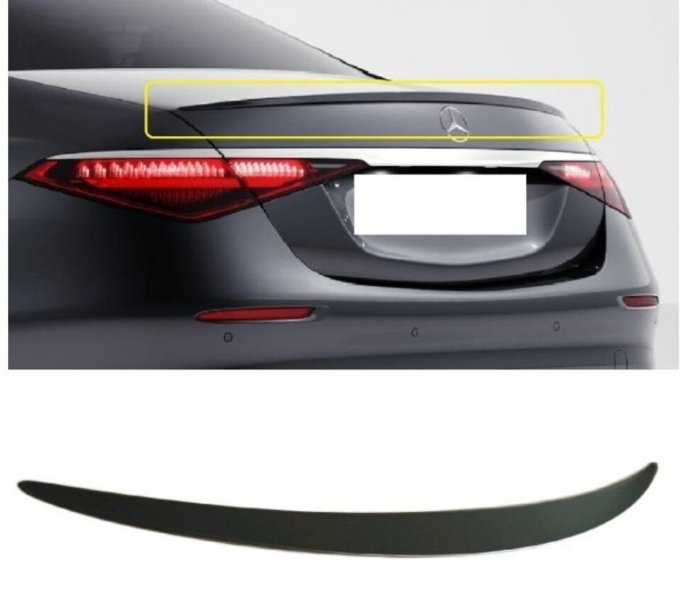 Mercedes W223 Boyalı Spoiler 2021-2023 arası modeller