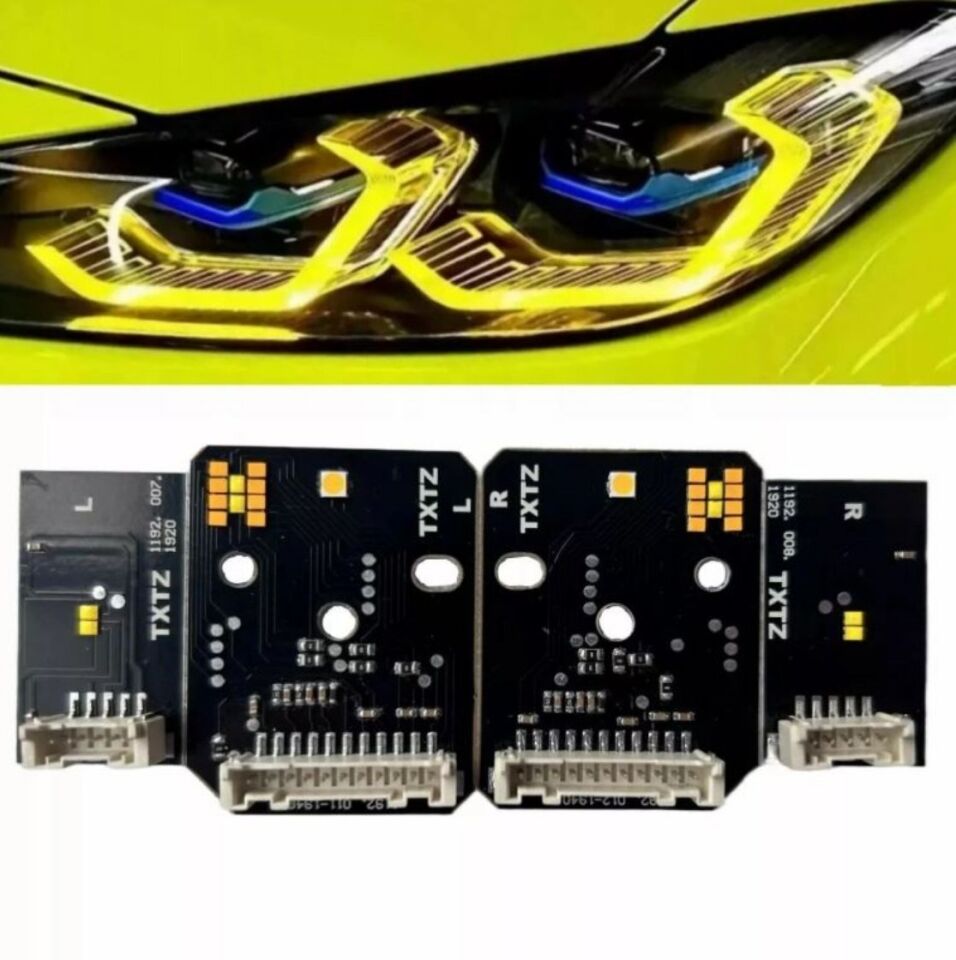 Bmw G22 G26 Led modülü sarı(1. model) 2019-2023 arası laser far uyumlu