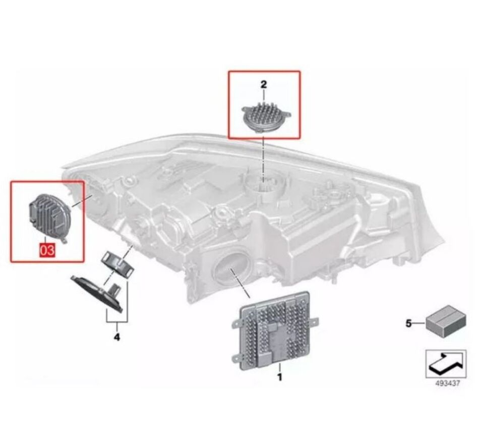 Bmw G20 Lci Angel Led Modülü Sarı 2019-2022 arası laser far uyumlu