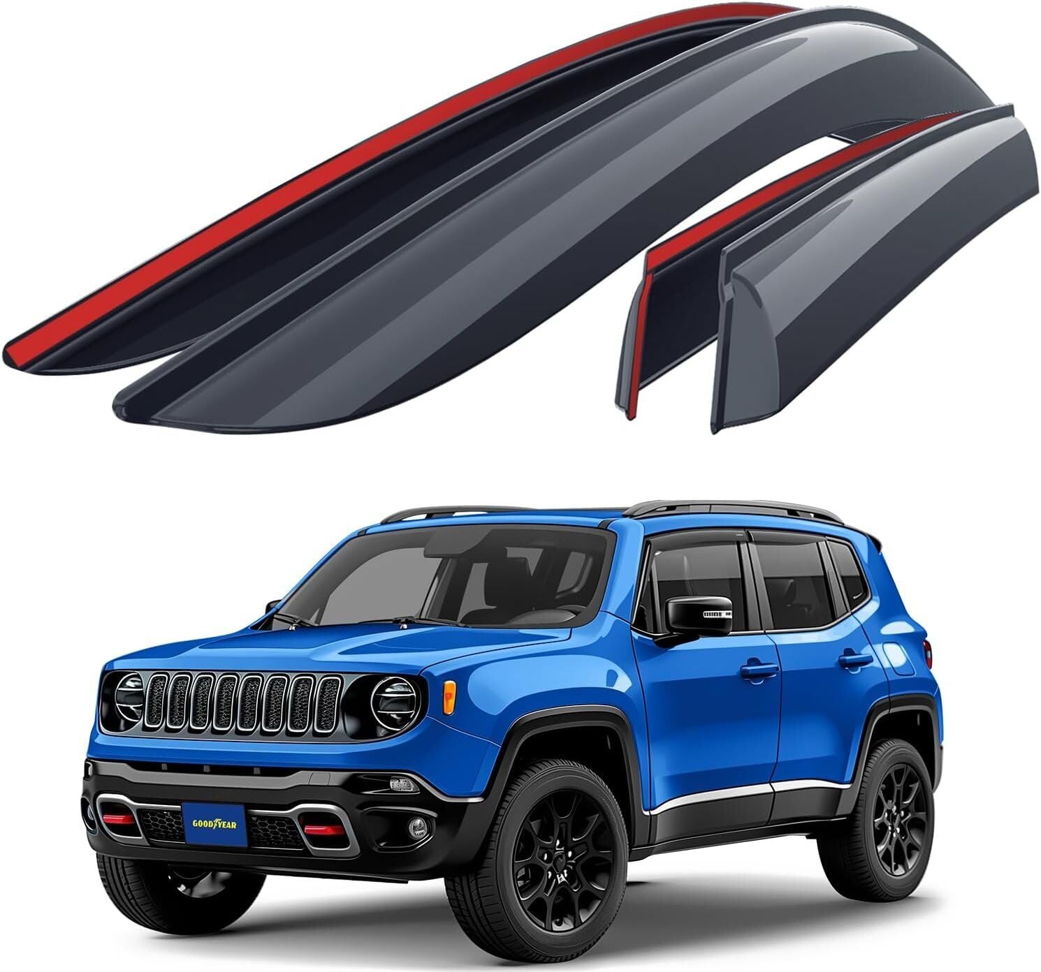 Jeep Renegade Cam Rüzgarlığı oem 2015-2024 arası uyumlu