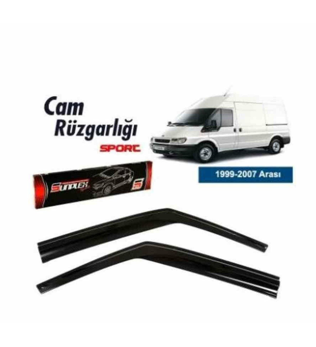Ford Transit T15 Mugen Cam Rüzgarlığı 1997-2003 arası 2'li Sunplex