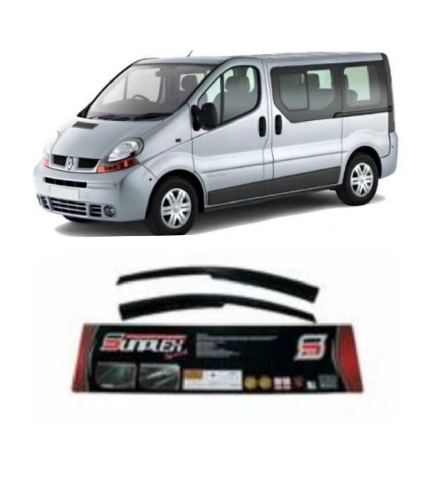 Renault Trafic Mugen Cam Rüzgarlığı 2003-2015 arası 2'li Sunplex