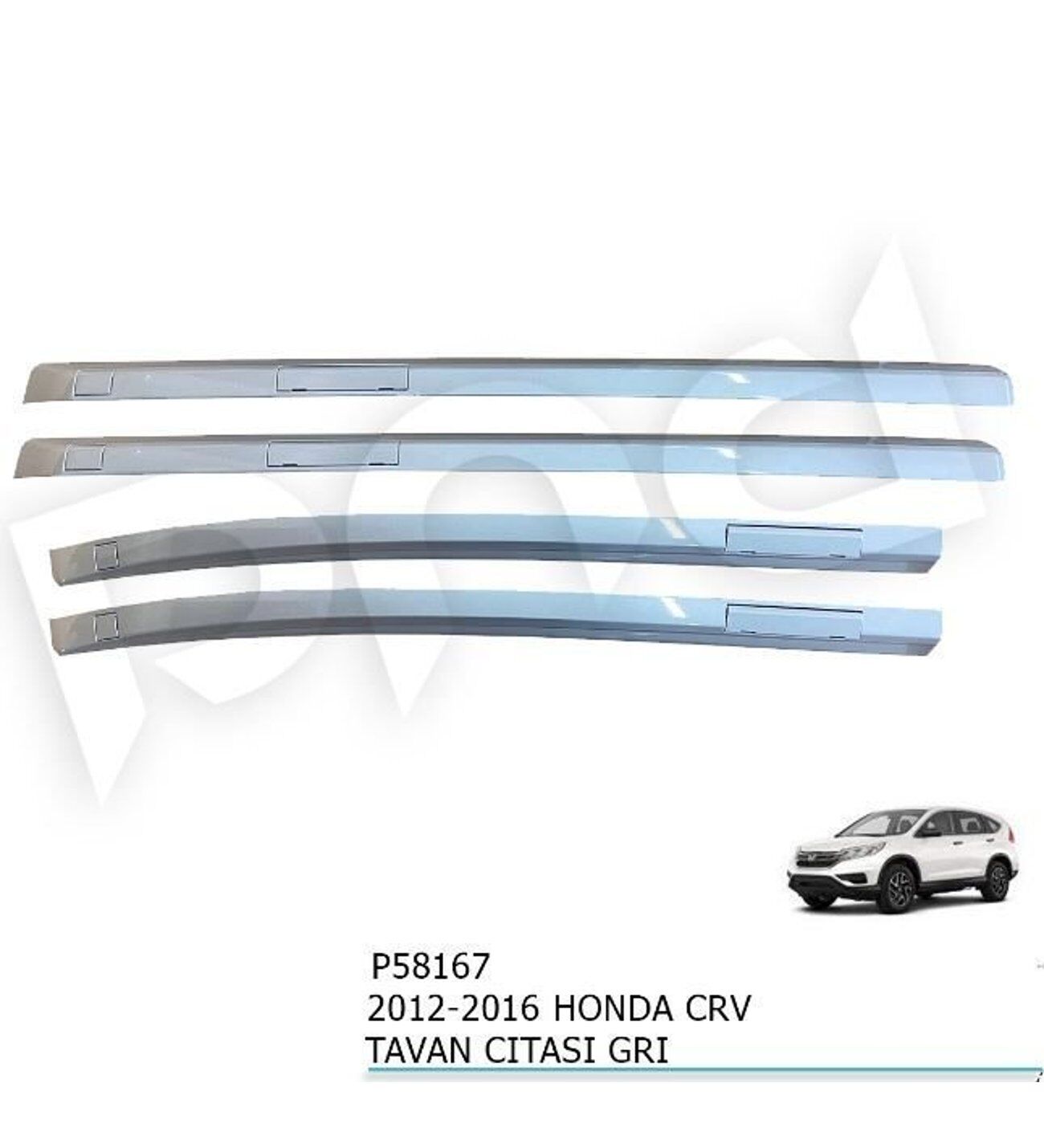 Honda Crv tavan çıtası portbagaj 2012-2018 Arası