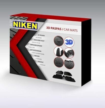 Opel Astra G Havuzlu 3D Paspas Niken Siyah 1993-2003 Arası