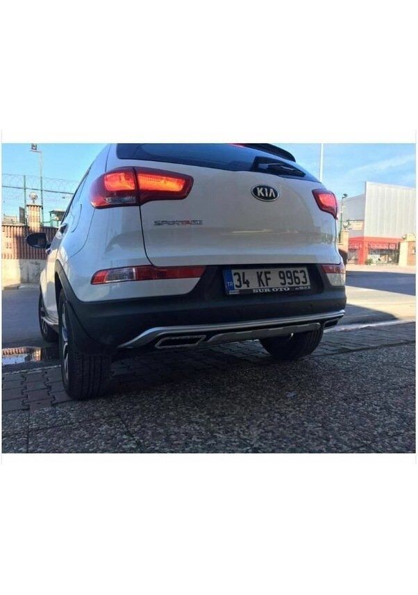 Kia Sportage Ön Ve Arka Koruma Difüzör 2011-2015 Çift Çıkış Egzoz