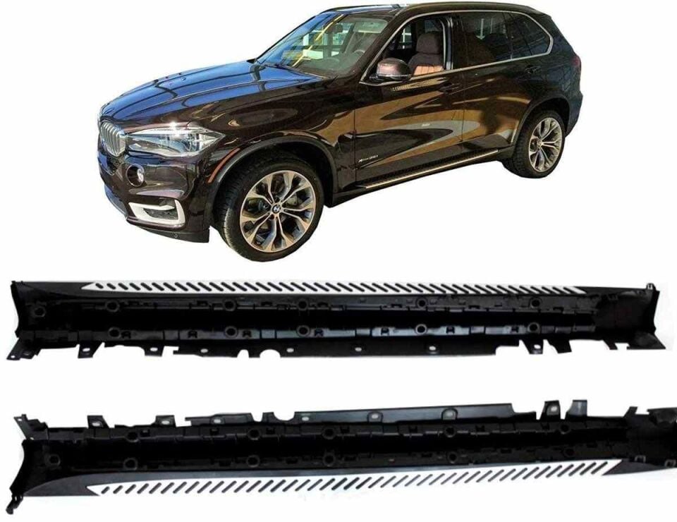 Bmw X5 (F15) uyumlu yan basamak marşbiyel koruma 2015 sonrası modeller