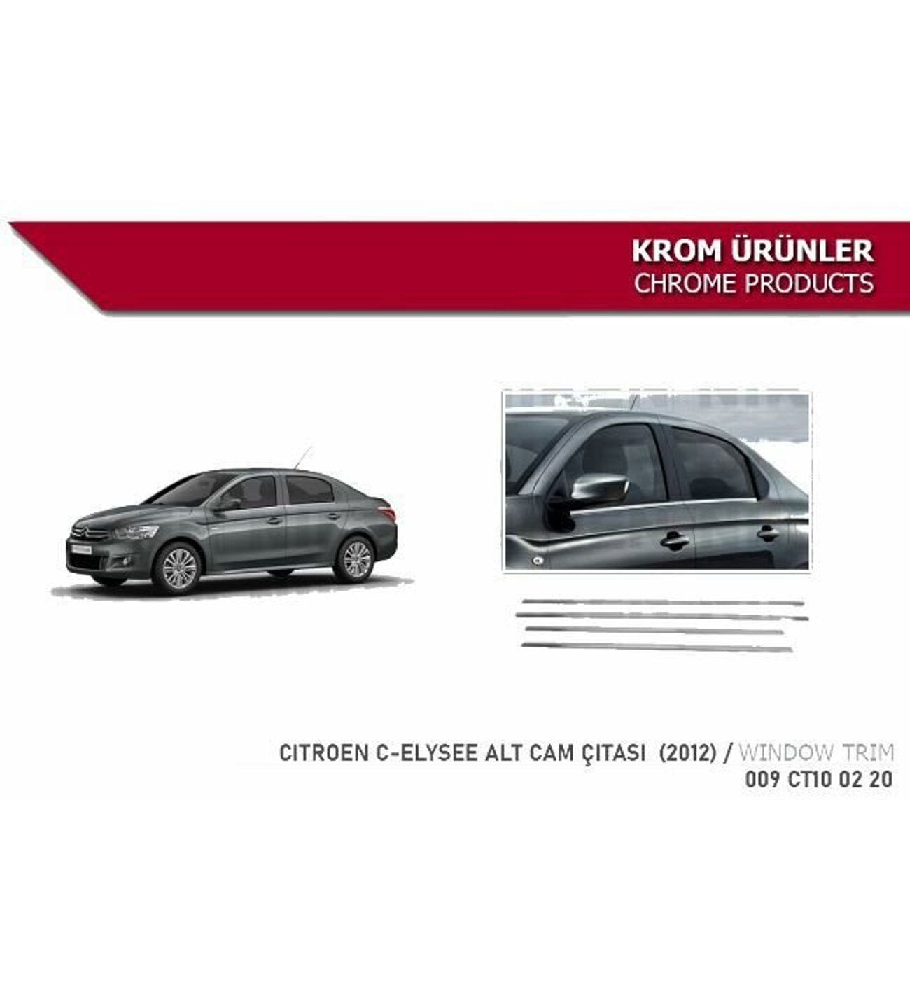 Citroen c-elysee alt cam citasi 2012 Sonrası modeller