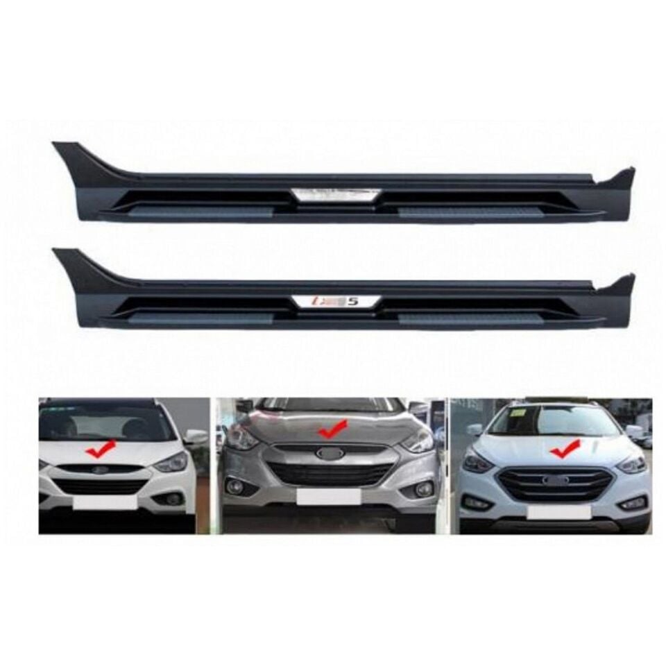 Hyundai ix35 Yan Basamak Koruma Oem Siyah 2010+ Sonrası