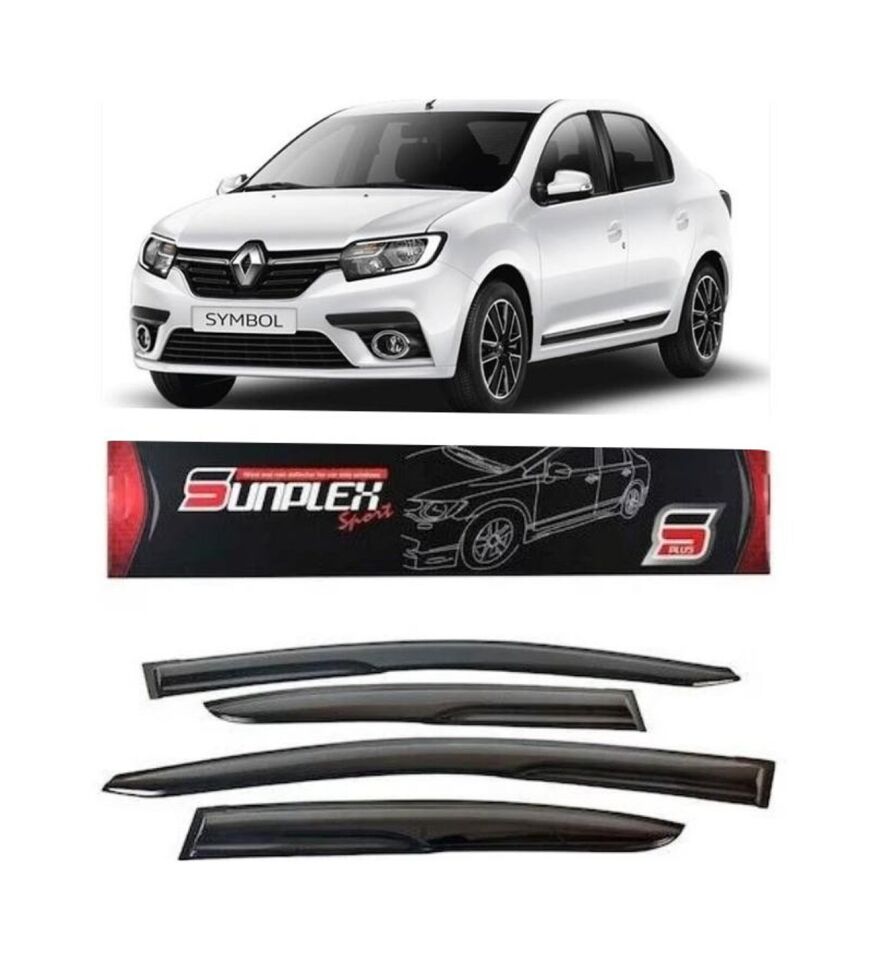 Renault Symbol Mugen Cam Rüzgarlığı 2013 sonrası 4'lü Sunplex