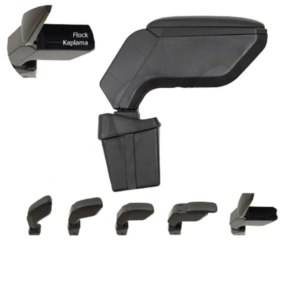 Seat Leon 1P Araca Özel Kol Dayama Kolçak Siyah 2005-2012 arası uyumlu Pnd