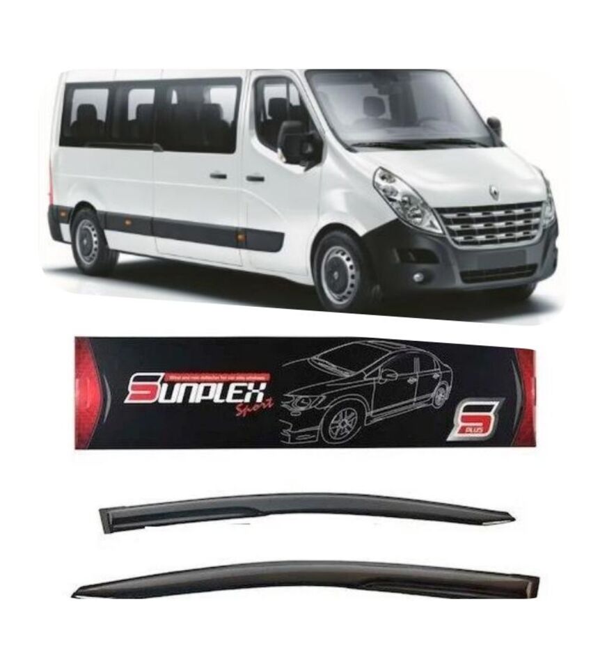 Renault Master Mugen Cam Rüzgarlığı 2010 sonrası 2'li Sunplex