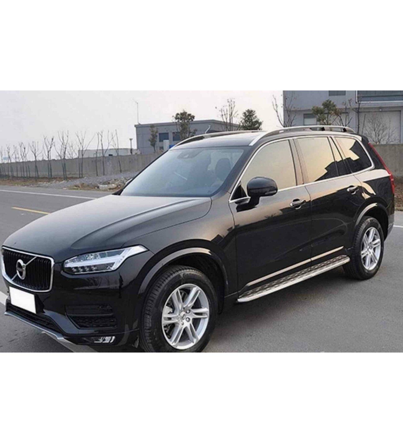 Volvo xc90 uyumlu yan basamak marşbiyel koruma 2015 sonrası modeller