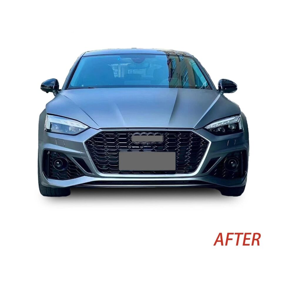Audi A5 Rs5 Ön Tampon Komple Set 2021+ Sonrası uyumlu Panjursuz