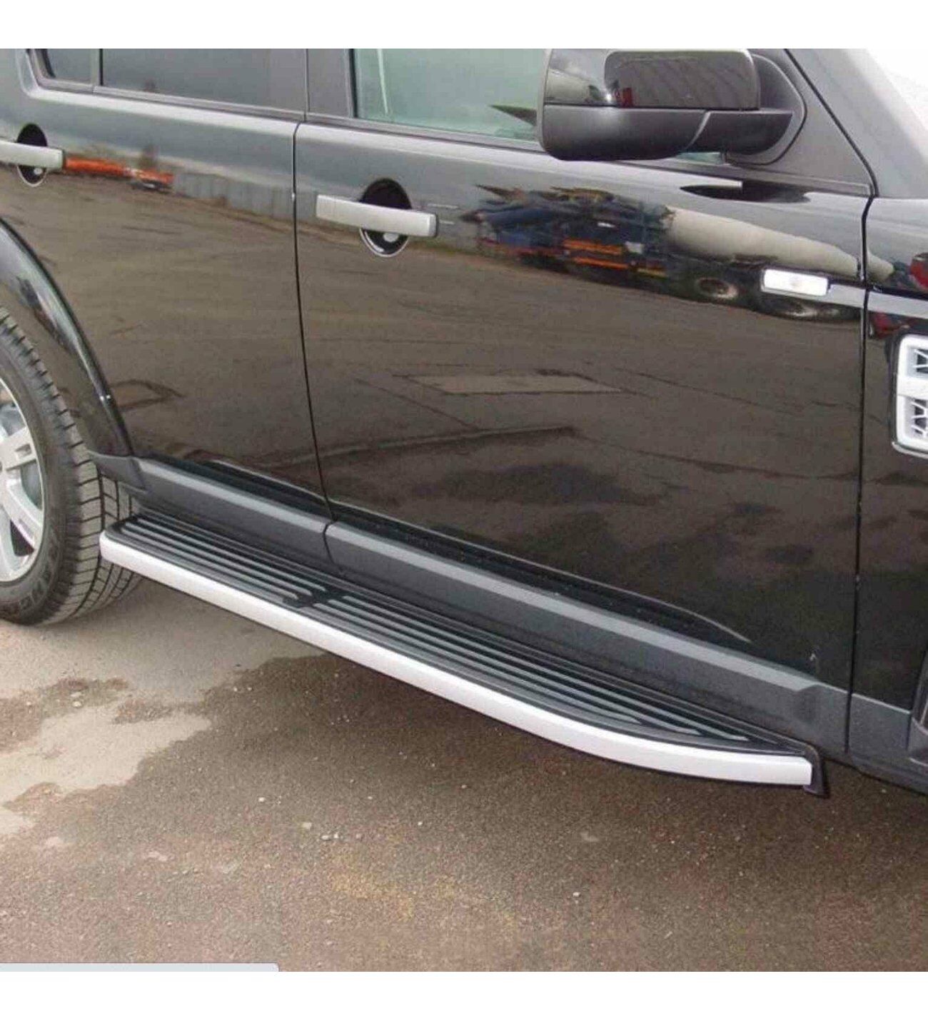 Land Rover Discovery 3 ve 4 uyumlu yan basamak marşbiyel koruma 2004-2016 arası modeller