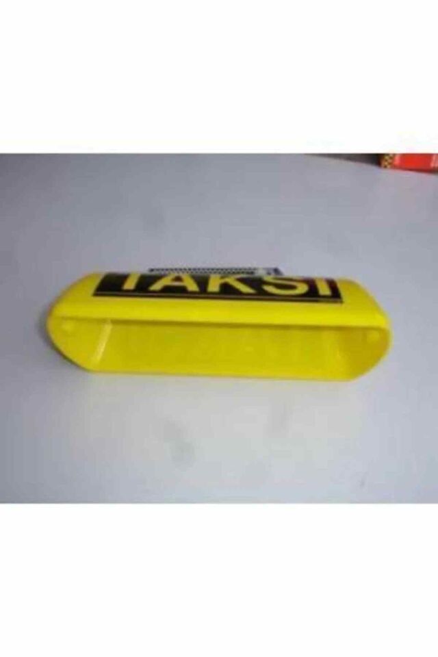 Taksi Levhası Camı Beyaz (Yazısız Model)