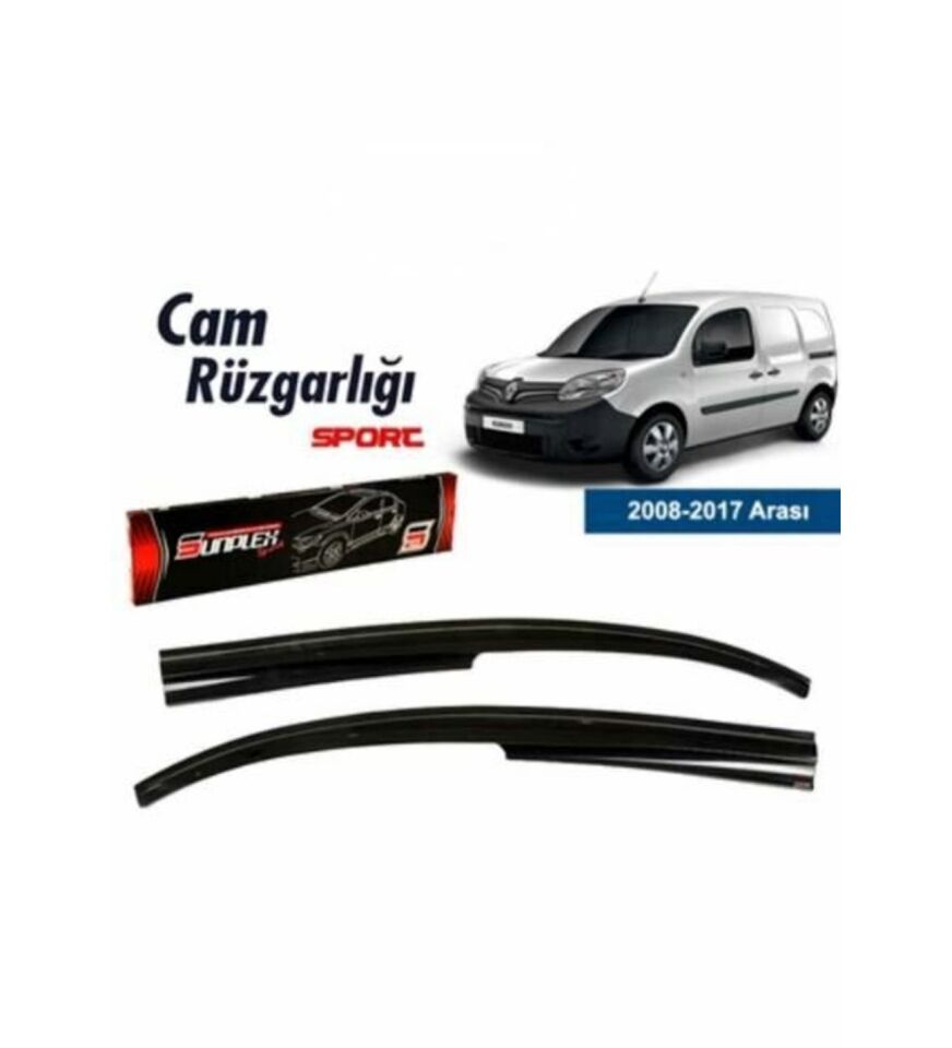 Renault Kango 2 Mugen Cam Rüzgarlığı 2007-2014 arası 2'li Sunplex
