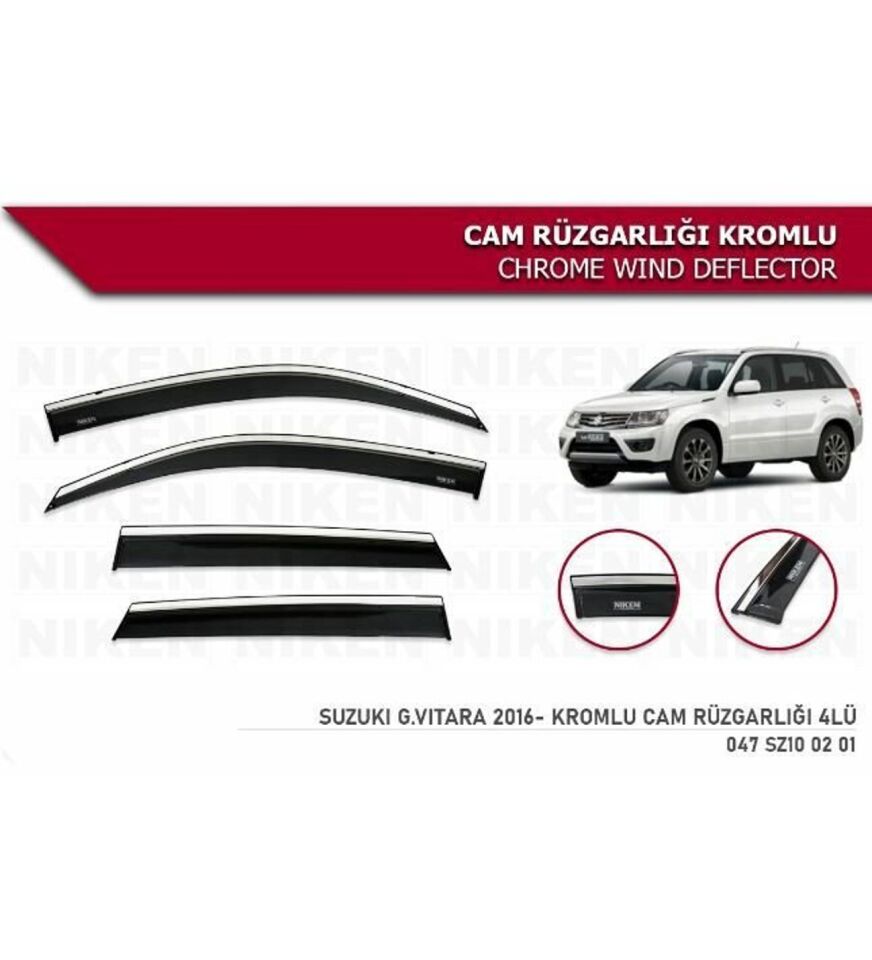 Suzuki Vitara Kromlu Cam Rüzgarlığı Niken 2016+ sonrası modeller