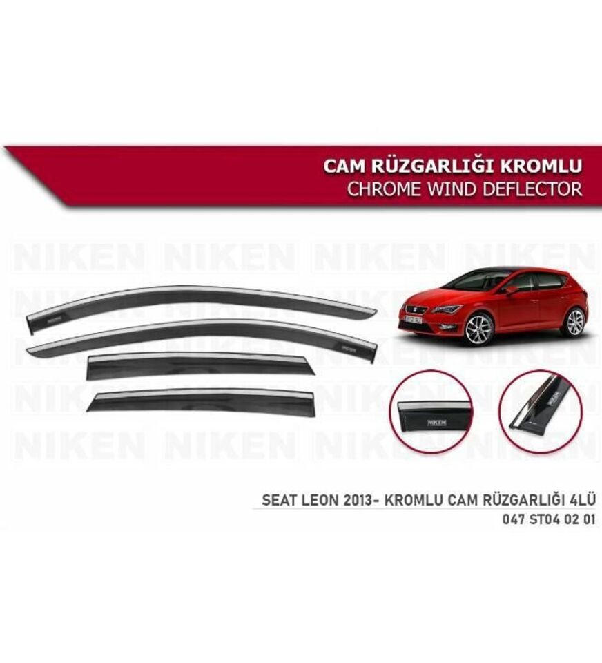 Seat Leon Kromlu Cam Rüzgarlığı Niken 2012-2020 arası modeller