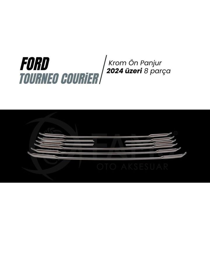 Ford courier on panjur kromu 2024+ sonrası uyumlu