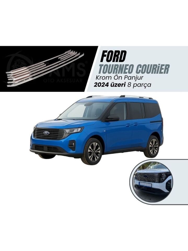 Ford courier on panjur kromu 2024+ sonrası uyumlu