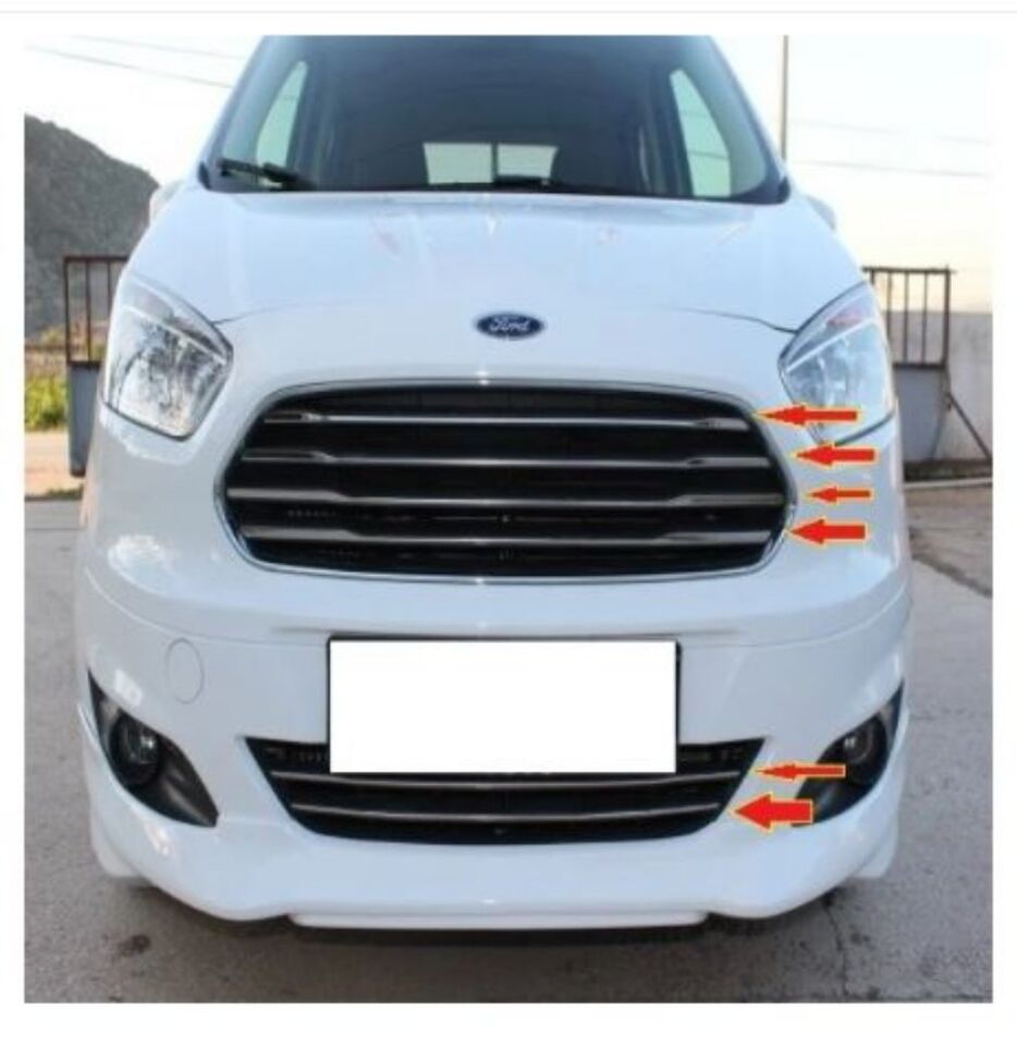 Ford courier on panjur kromu 2014-2018 arası uyumlu
