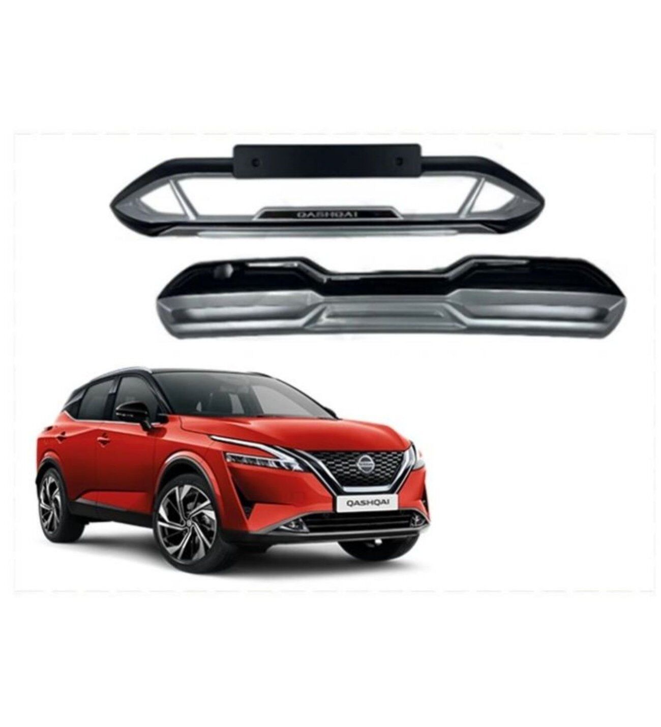 Nissan Qashqai Ön-Arka Tampon Koruması 2022+ Sonrası Uyumlu