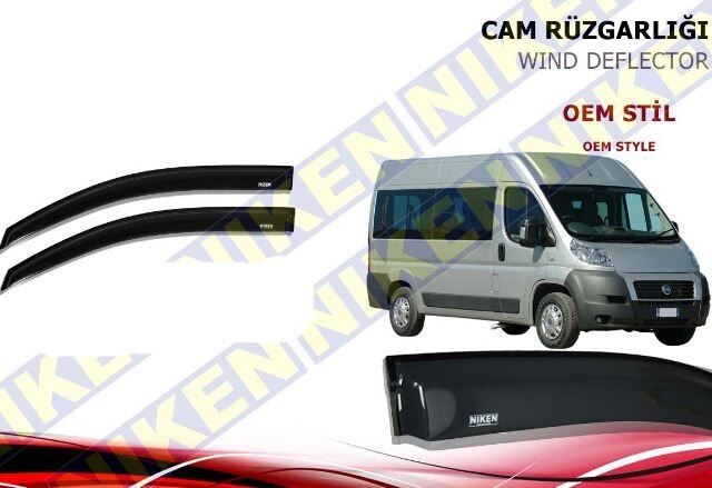 Fiat Ducato Cam Rüzgarlığı Niken 2007 Sonrası 2li