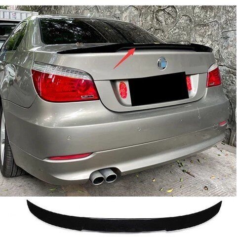 Bmw E60 spoiler boyalı (Pianoblack) 2003-2009 arası