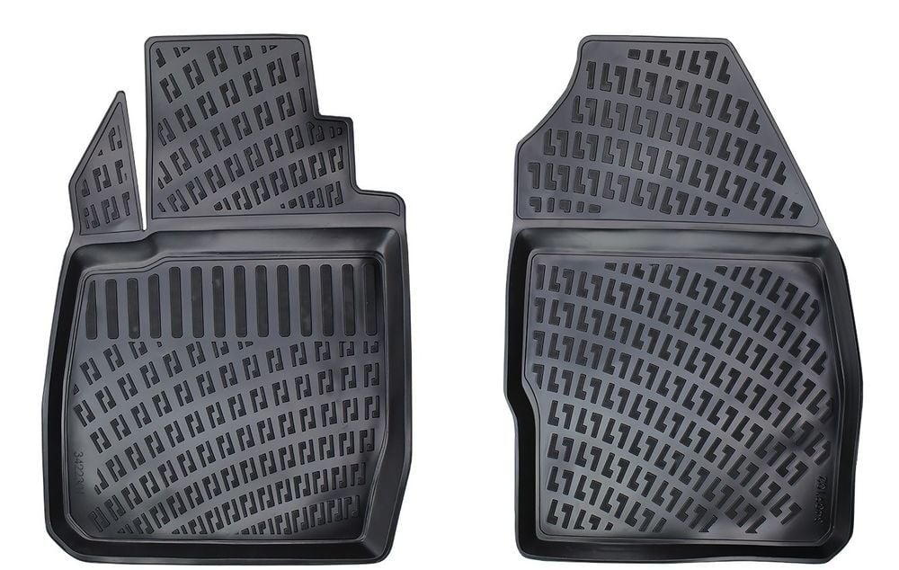 Ford Fiesta Panelvan (2 parça) 3D Paspas Siyah 2002-2008 arası Rizline