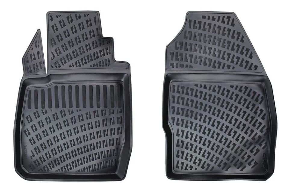 Ford Fiesta Panelvan (2 parça) 3D Paspas Siyah 2002-2008 arası Rizline