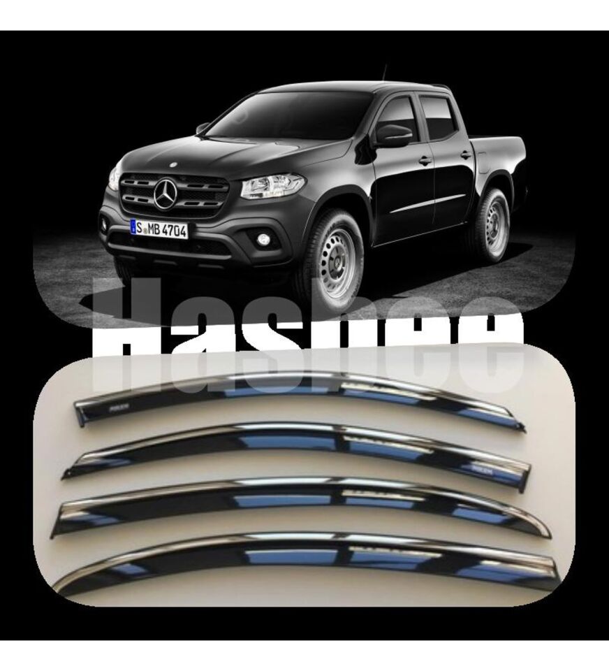 Mercedes X class Kromlu Cam Rüzgarlığı Niken 2015+