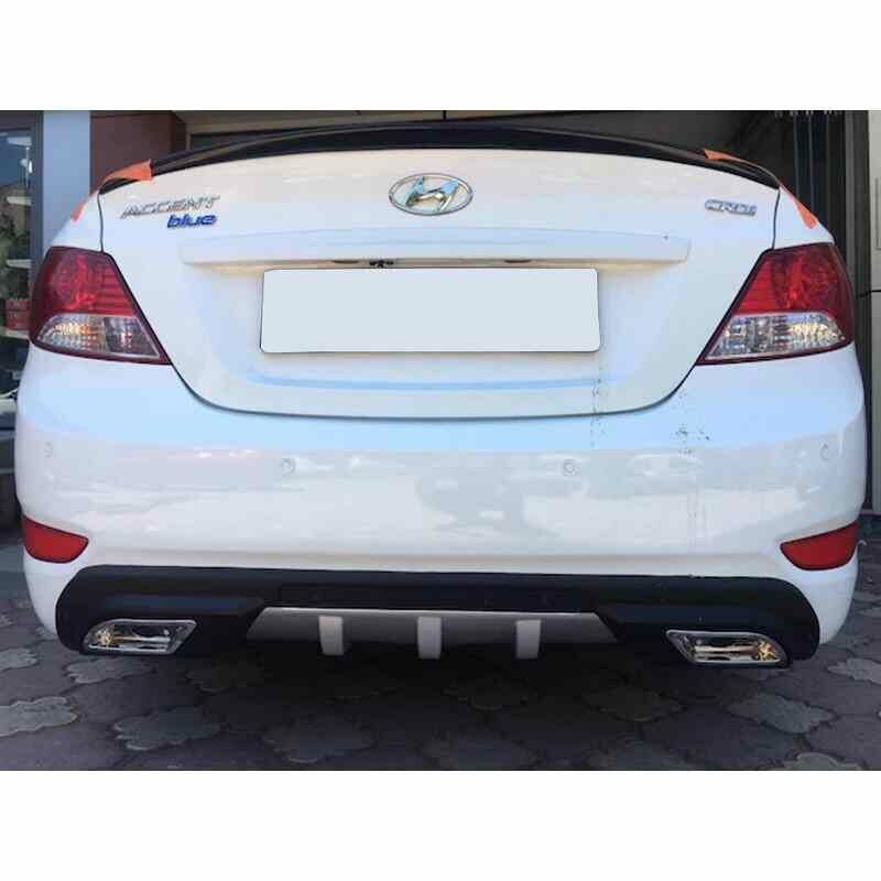 Hyundai accent blue spoiler 2011-2018 arası pianoblack boyalı