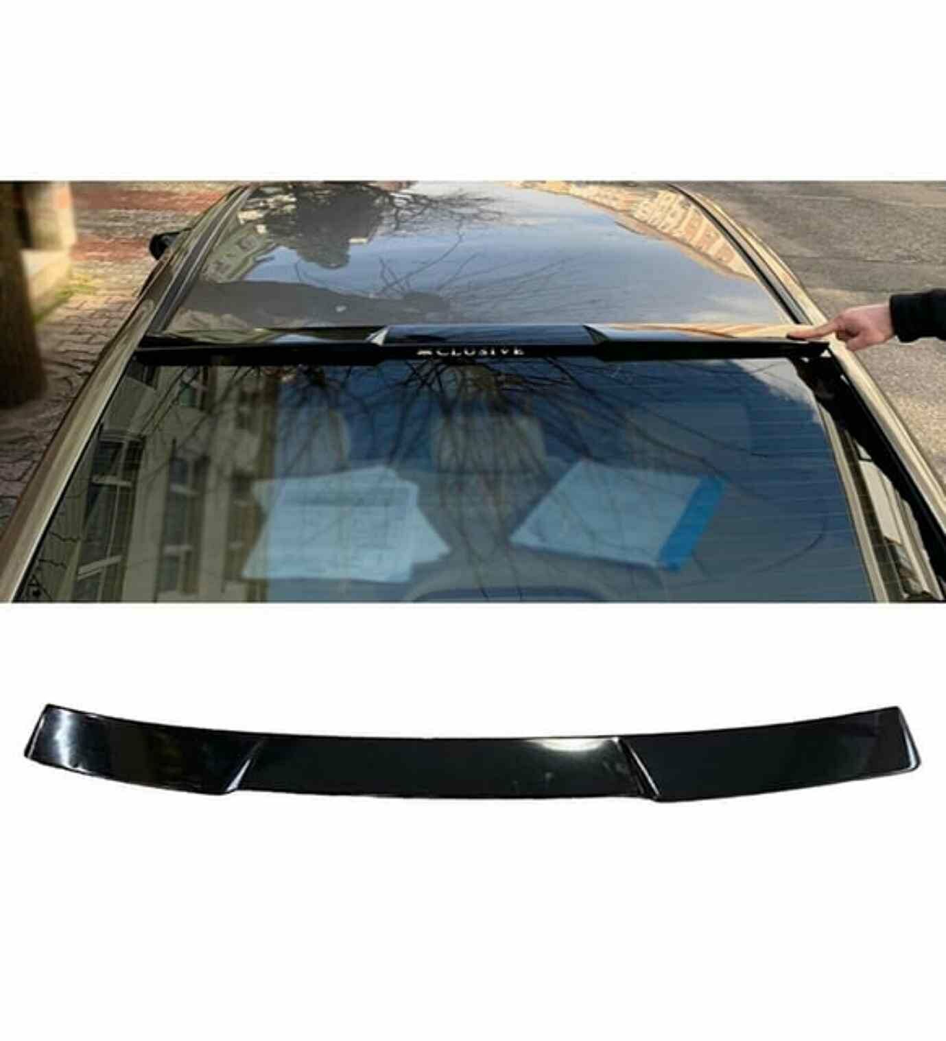 Honda Civic fd6 rs cam üstü spoiler 2006-2012 arası pianoblack boyalı