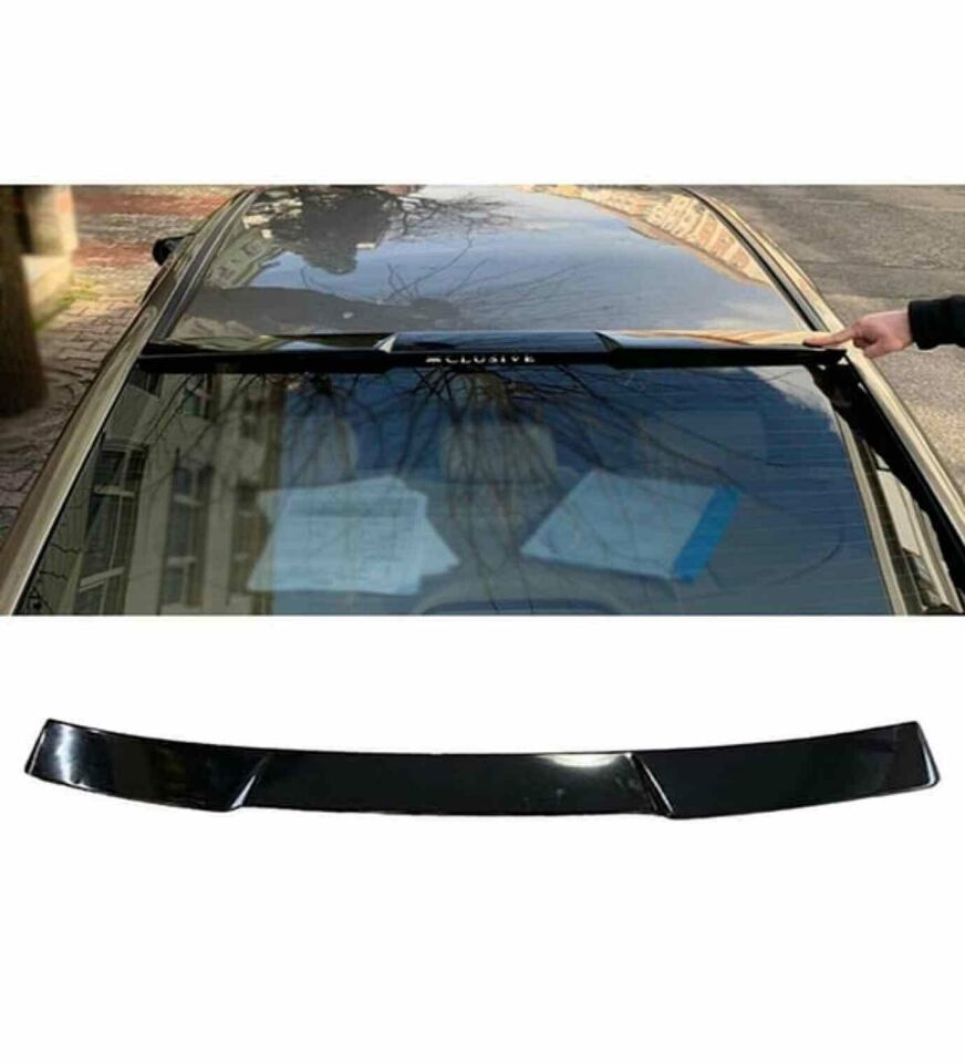 Honda Civic fd6 rs cam üstü spoiler 2006-2012 arası pianoblack boyalı