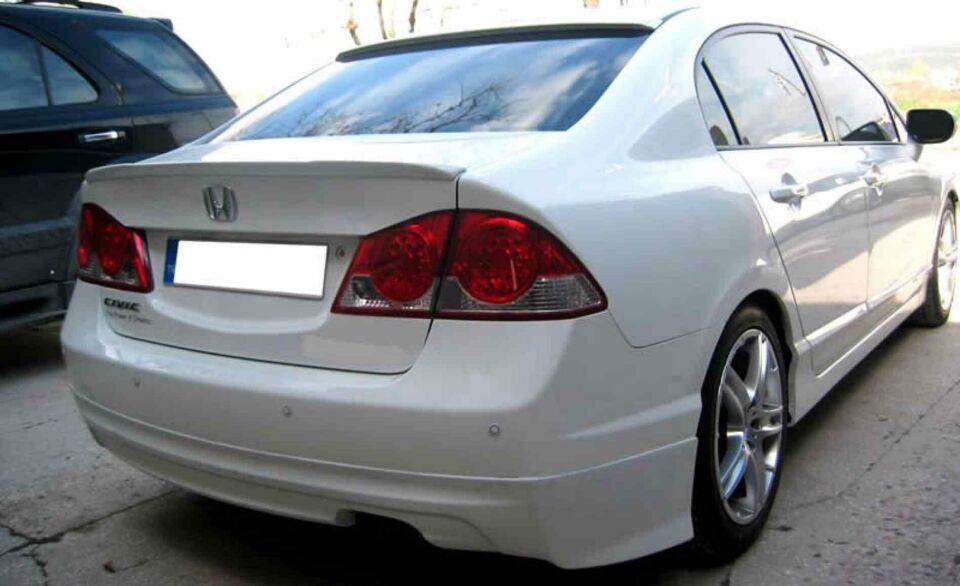 Honda Civic fd6 anatomic spoiler 2006-2012 arası-boyalı