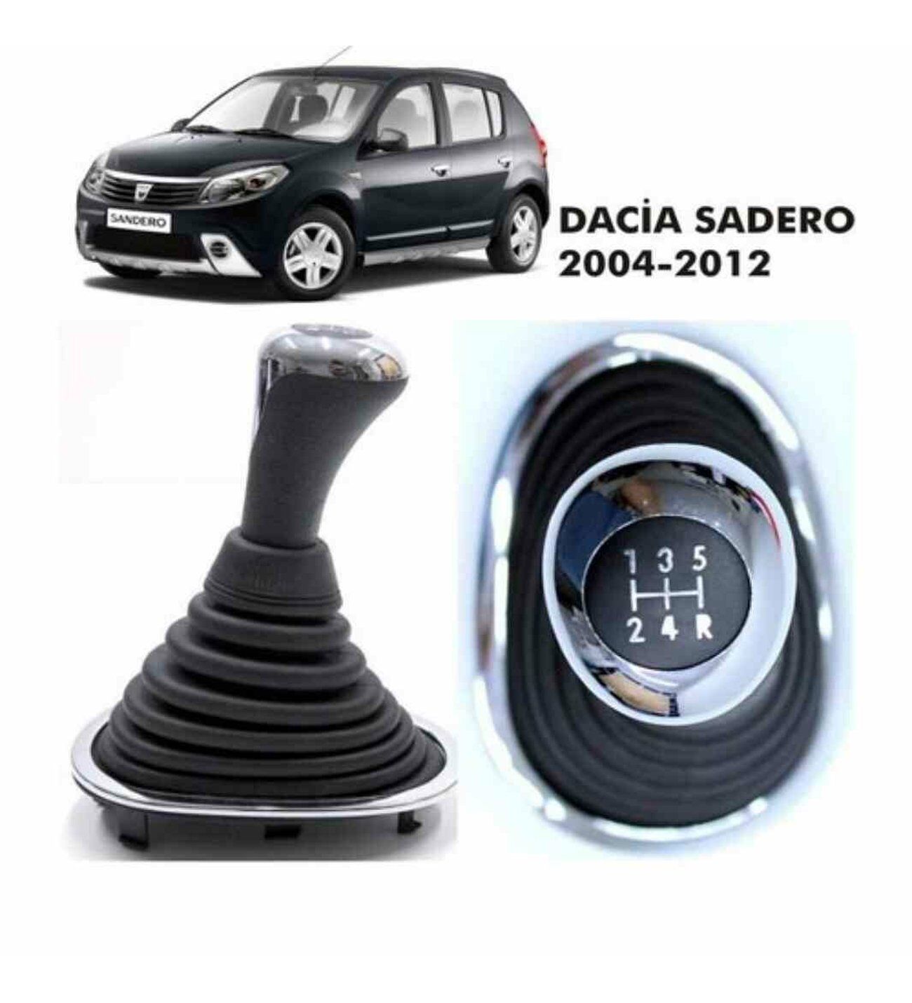 Dacia Sandero uyumlu vites körüğü seti 2004-2012 arası modeller Sahler