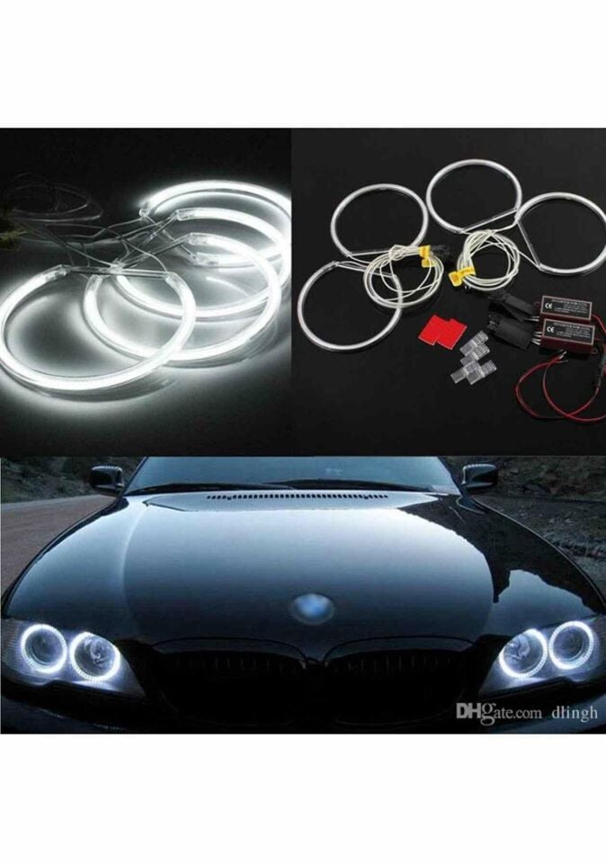 Bmw 3 serisi e36 Angel Eyes Halka Seti Beyaz 1990-2000 arası