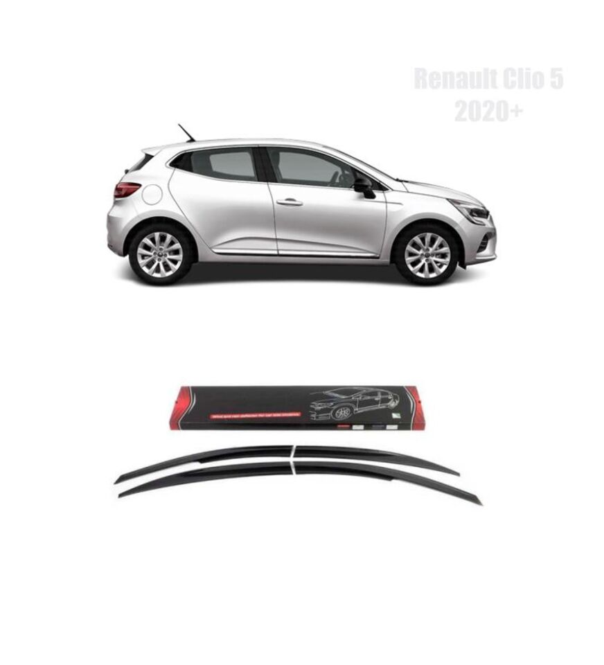Renault Clio 5 Mugen Cam Rüzgarlığı 2019 sonrası 4'lü Sunplex