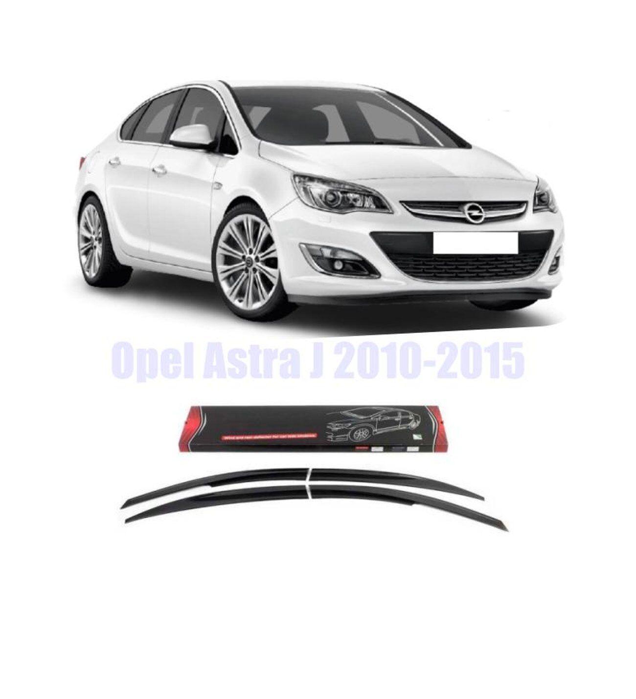 Opel Astra J Mugen Cam Rüzgarlığı 2010-2015 arası 4'lü Sunplex